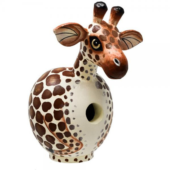 OakridgeStores.com | Songbird Essentials - Bobbo - Giraffe Shaped Gord-O Birdhouse (SE3880242) 645194021761