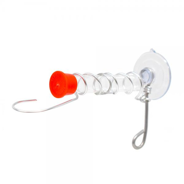 OakridgeStores.com | Songbird Essentials - Aluminum Window Wonder One Tube - Hummingbird Feeder (SEHHAWW1) 645194022072