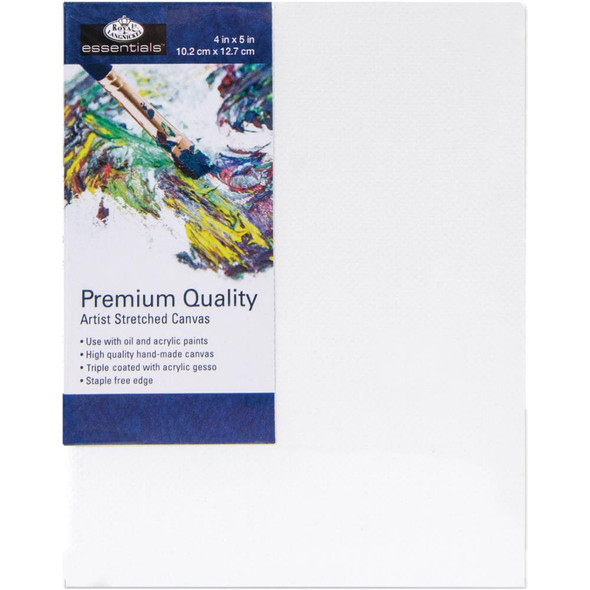 OakridgeStores.com | ROYAL BRUSH - essentials Premium Stretched Canvas - 4"X5" (CNV45) 090672368904