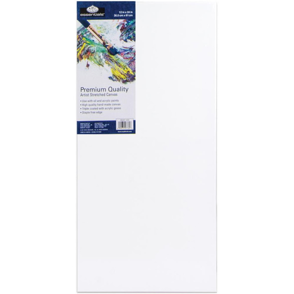 OakridgeStores.com | ROYAL BRUSH - essentials Premium Stretched Canvas - 12"X24" (CNV1224) 090672077608