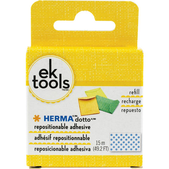 OakridgeStores.com | EK Success - EK Tools HERMA Dotto Repositionable Adhesive Refill - 49.2' For Use In 55-00054 & 55-01073 (E5500056) 015586945171