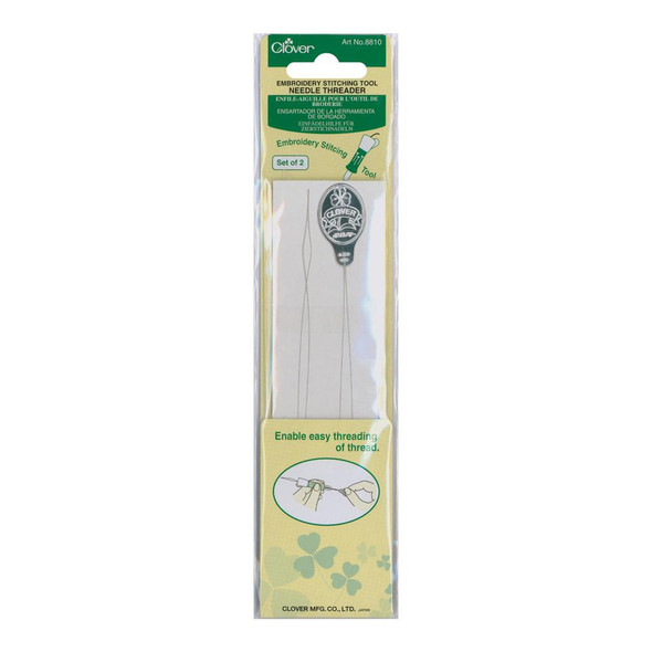 OakridgeStores.com | Clover - Embroidery Stitching Tool Needle Threaders - 2 per package (8810) 051221557101