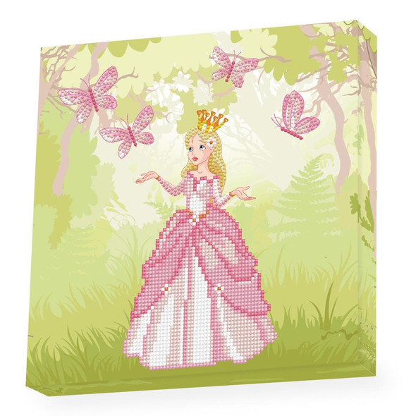 OakridgeStores.com | Diamond Dotz - Diamond Art Box Kit 11"X11" - Princess Adventure (DBX045) 4895225924462