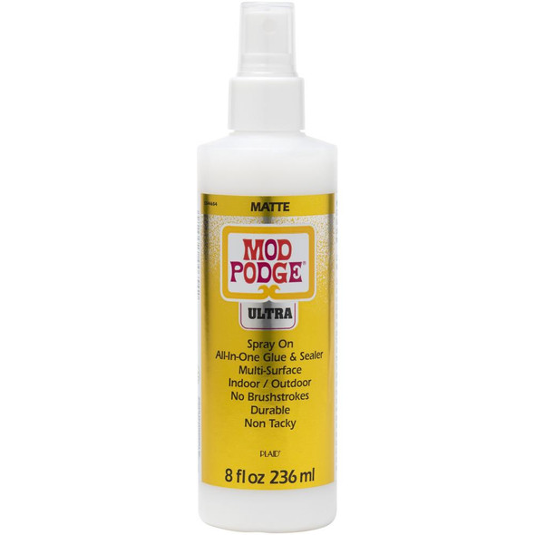 OakridgeStores.com | Mod Podge Ultra Matte Spray On Sealer - 8oz (CS44654) 028995446542