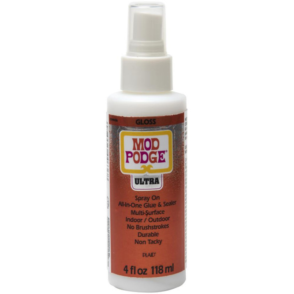 OakridgeStores.com | Mod Podge Ultra Gloss Spray On Sealer - 4oz (CS44636) 028995446368