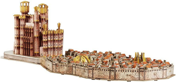 OakridgeStores.com | 4D - Game of Thrones Kings Landing 260 Piece 3D Paper Puzzle Model Kit (51003) 714832510032
