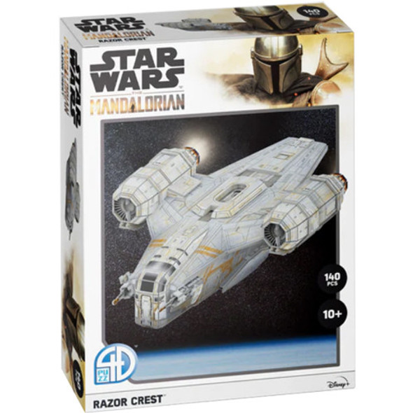 OakridgeStores.com | 4D - Star Wars Mandalorian: Razor Crest 3D Paper Puzzle Model Kit (51306) 714832513064