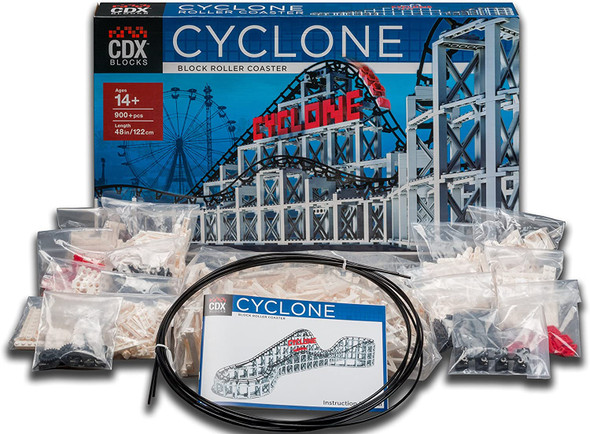 OakridgeStores.com | CDX BLOCKS - CYCLONE ROLLER COASTER Building Block System Set (CYC01 ) 860053000408