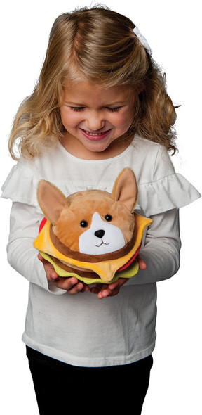 OakridgeStores.com | DOUGLAS CUDDLE TOY - Corgi Burger Macaroon - Plush Stuffed Animal Cuddle Toy (4723) 767548149126