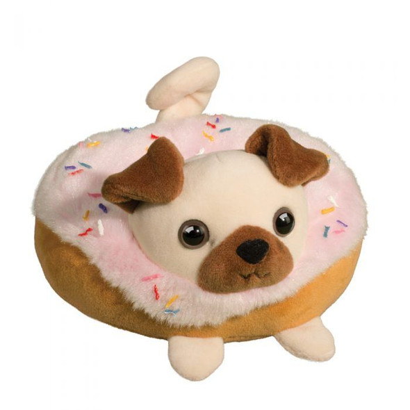OakridgeStores.com | DOUGLAS CUDDLE TOY - Pug Donut Macaroon - Plush Stuffed Animal Cuddle Toy (4725) 767548150375
