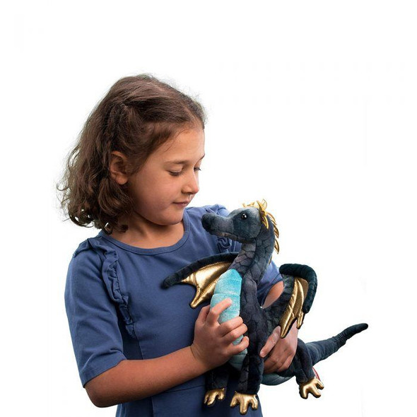 OakridgeStores.com | DOUGLAS CUDDLE TOY - Aragon Navy Dragon - Plush Stuffed Animal Cuddle Toy (727) 767548139707