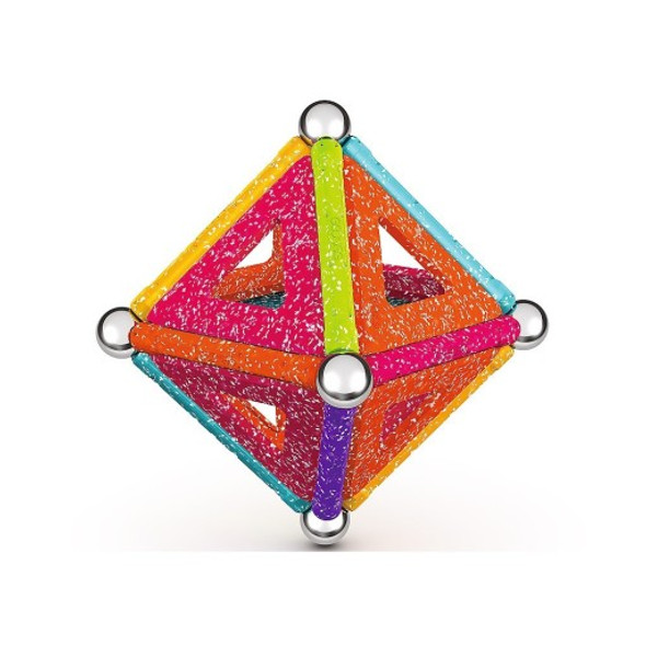 OakridgeStores.com | GEOMAGWORLD - Geomag Glitter Magnetic Rod & Spheres Building Set - 35 pces (535) 871772005353