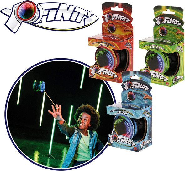 OakridgeStores.com | GOLIATH GAMES - Yo-Yo with Infinity Mirror and Coloured Lights (Assorted Colors) (918655) 8720077186552