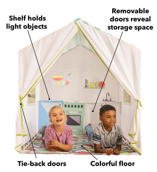 OakridgeStores.com | HEARTHSONG - Kitchen Playhouse Tent - 50" (CG733895) 810019087646