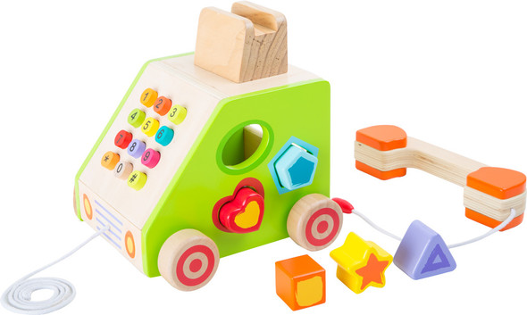 OakridgeStores.com | LEGLER small foot Toys - Telephone Shape Sorter Toy (10319) 4020972103192