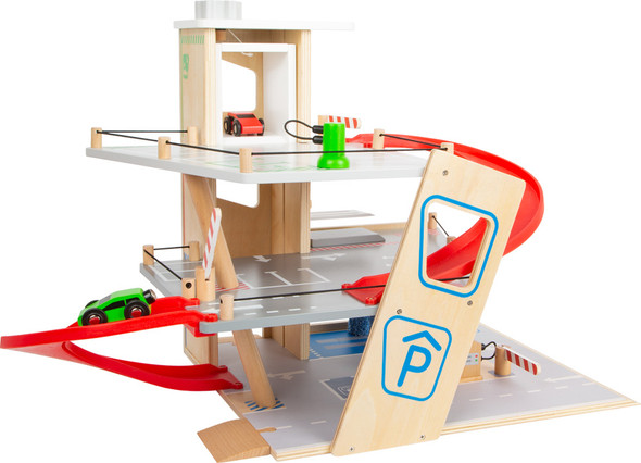 OakridgeStores.com | LEGLER small foot Toys - City Garage w/ Car Ramp Wooden Playset (11676) 4020972116765