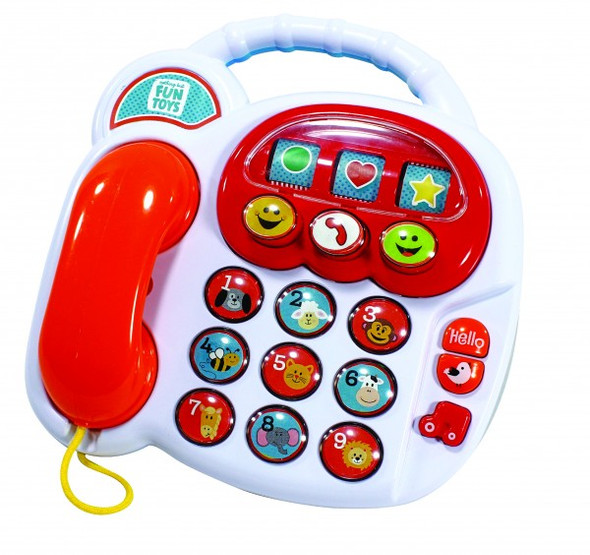 OakridgeStores.com | LEGLER TOYS - Musical Telephone with Lights & Sounds (211196) 842446101961