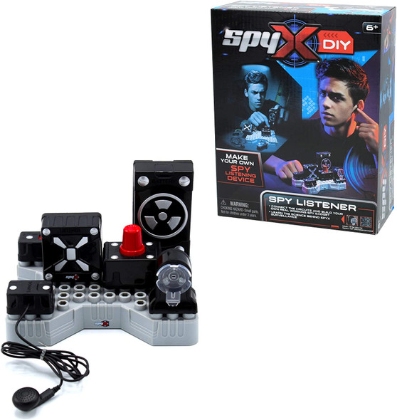 OakridgeStores.com | MUKIKIM - SpyX / DIY Listener Spy Toy (Science) Kit (10748) 840685107485