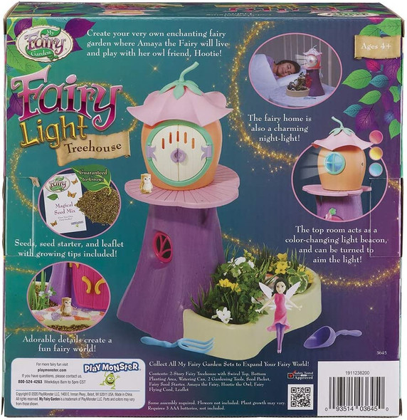 OakridgeStores.com | PLAYMONSTER - My Fairy Garden - Light Treehouse (3645) 093514036450