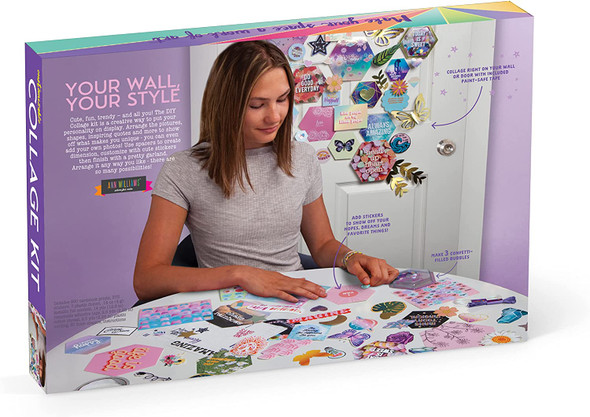 OakridgeStores.com | PLAYMONSTER - Craft-tastic DIY Wall Art Collage Crafts Kit (CT2199T) 811069031887