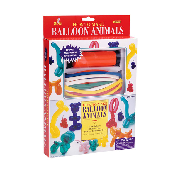OakridgeStores.com | SCHYLLING - How to Make Balloon Animals Kit (AB310) 019649218127