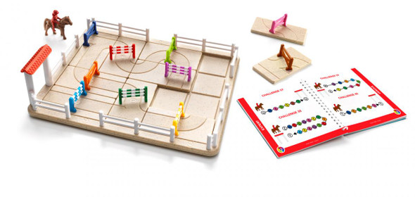 OakridgeStores.com | SMART TOYS AND GAMES, - Horse Academy - Path-Building Puzzle Board Game (097US) 847563001927