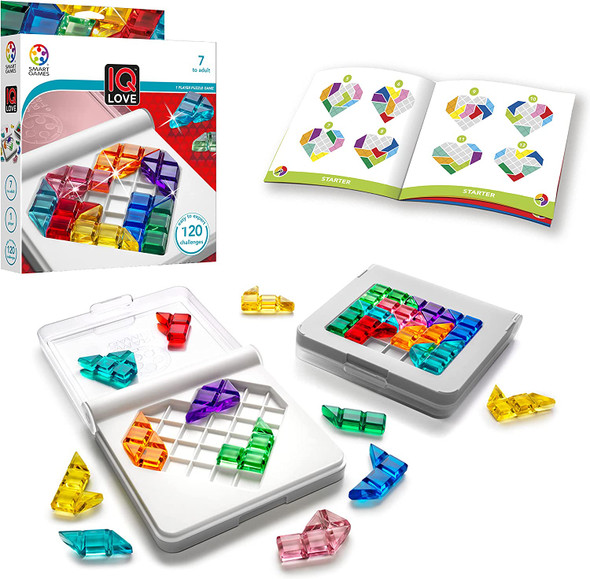 OakridgeStores.com | SMART TOYS AND GAMES, - IQ Love Travel Puzzle Game (302US) 847563001880