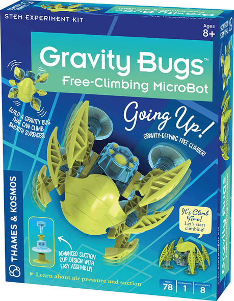 OakridgeStores.com | THAMES & KOSMOS - Gravity Bugs - Free-Climbing MicroBot Engineering Robotics Science Kit (550034) 814743015654