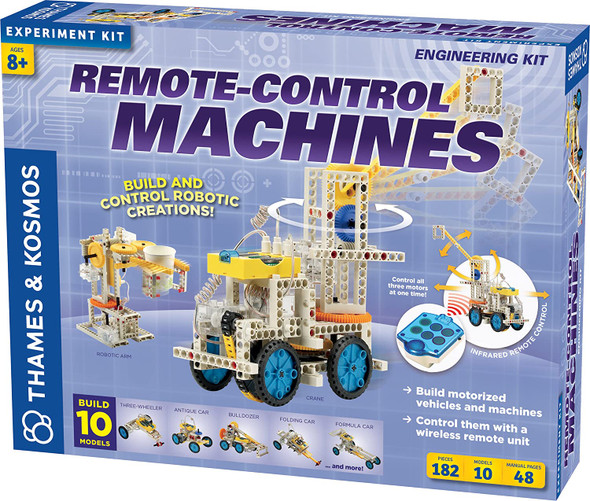 OakridgeStores.com | THAMES & KOSMOS - Remote-Control Machines Motorized Mechanical Engineering Science Building Kit (555004) 814743010147