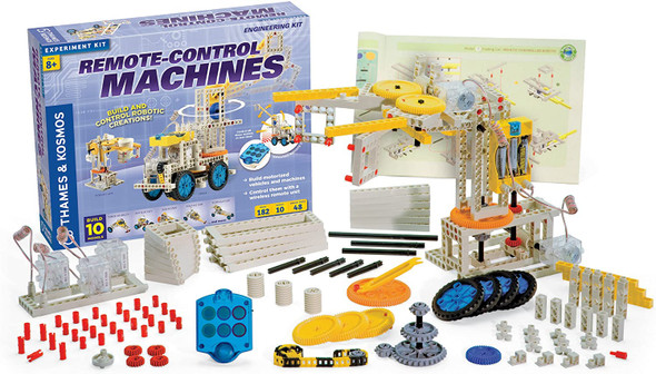 OakridgeStores.com | THAMES & KOSMOS - Remote-Control Machines Motorized Mechanical Engineering Science Building Kit (555004) 814743010147