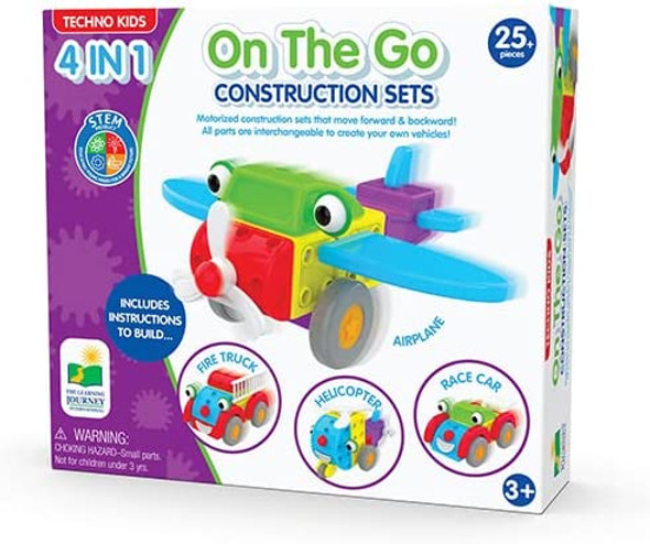 OakridgeStores.com | THE LEARNING JOURNEY - Techno Kids 4-in-1 On the Go Construction Sets (123461) 657092123461