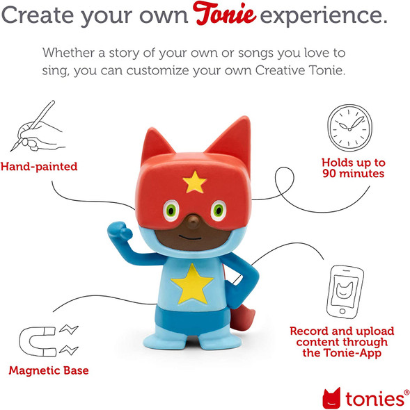 OakridgeStores.com | TONIES - Tonies Baloo Audio Play Character - Creative Tonie-Superhero Blue (10000537) 840147400284