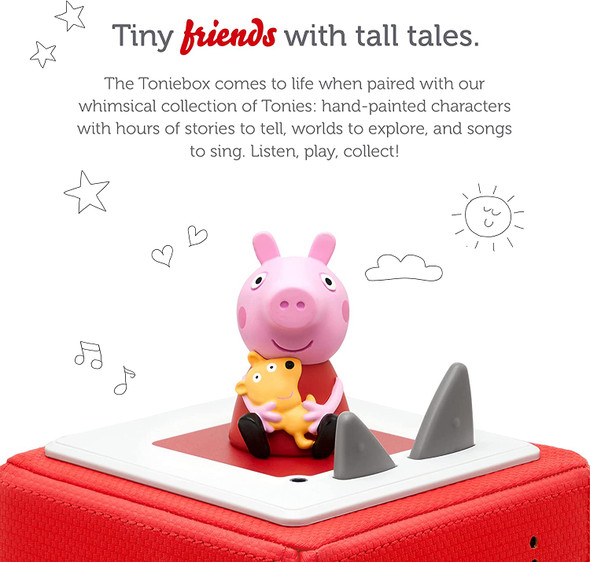 OakridgeStores.com | TONIES - Tonies Baloo Audio Play Character - Peppa Pig (10000543) 840147400239