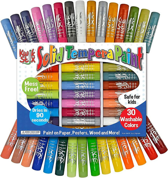 OakridgeStores.com | THE PENCIL GRIP - Kwik Stix Tempera Paint - Art Set - 30 Solid Color Marker Set (681) 634901006818