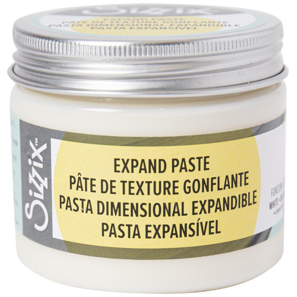 OakridgeStores.com | Sizzix - Effectz Expand Paste 150ml - White (664570) 630454261582