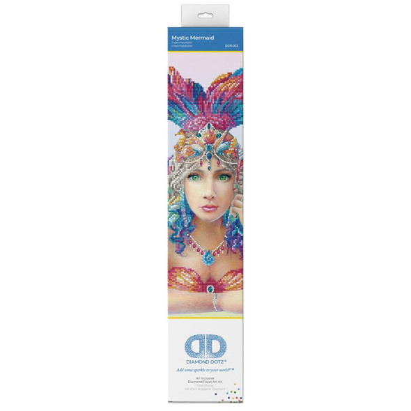 OakridgeStores.com | Diamond Dotz - Diamond Art Craft Kit 16.14"X20.08" - Mystic Mermaid (DD11003) 4895225925162