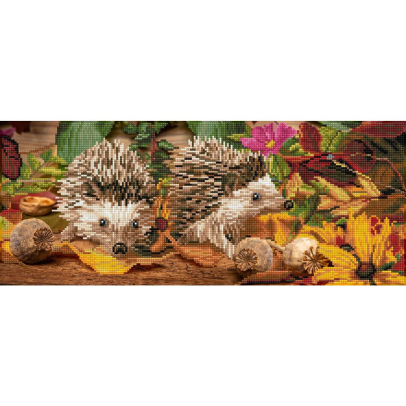 OakridgeStores.com | Diamond Dotz - Simply Dotz Diamond Art Craft Kit 24.4"X9.8" - Hedgehog Scramble (SD6406) (SD6406) 4895225925803