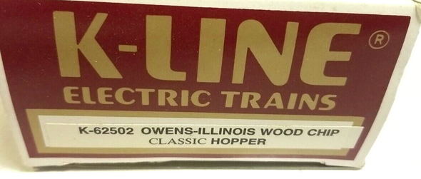 RESALE SHOP - K Line Owens-Illinois Wood Chip Classic Hopper #K62502 - preowned