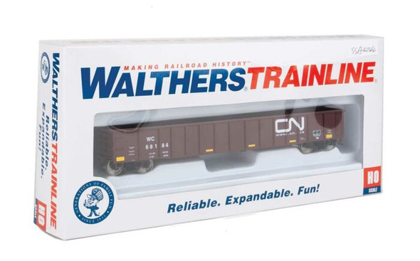 OakridgeStores.com | WalthersTrainline - Ho Scale Gondola - Canadian National (Wisconsin Central Reporting Marks) (1860) 616374173617