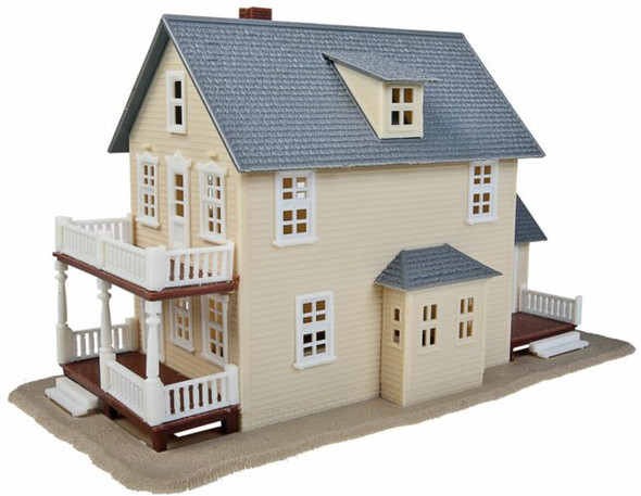 OakridgeStores.com | WalthersTrainline - Ho Scale Two-Story House Kit (901) 616374116263