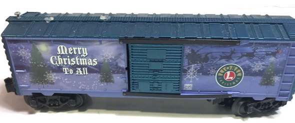 RESALE SHOP - Lionel 2007 Christmas Boxcar #6-25033 - preowned