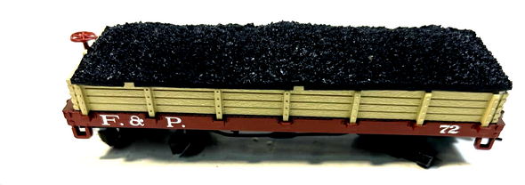 RESALE SHOP - Bachmann HO F. & P. #72 Coal Car- preowned