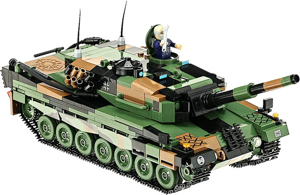 OakridgeStores.com | COBI Small Army Tank Museum Leopard 2 A4 Construction Block Set (2618) 5902251026189