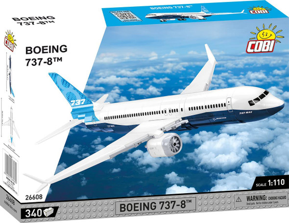 OakridgeStores.com | COBI Boeing 737-8 Jet Airplane Construction Block Set (26608) 5902251266080