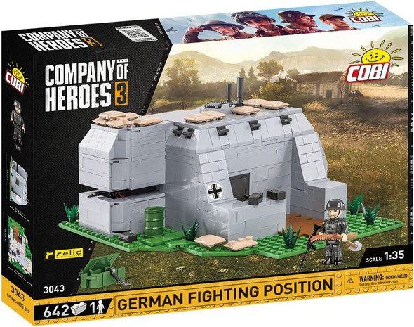 OakridgeStores.com | COBI Company of Heroes German Fighting Position Construction Block Set (3043) 5902251030438