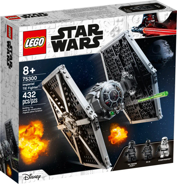 OakridgeStores.com | LEGO Star Wars Imperial TIE Fighter Building Brick Play Set - 432 Piece (75300) 673419340137