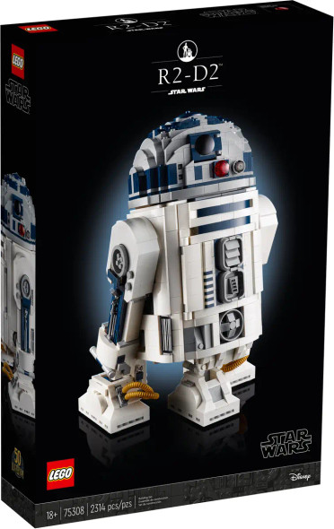 OakridgeStores.com | LEGO Star Wars R2-D2 Building Brick Set - 2314 Piece (75308) 673419340953