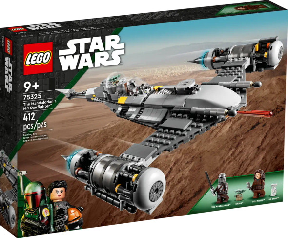 OakridgeStores.com | LEGO Star Wars The Mandalorian's N-1 Starfighter Building Brick Play Set - 412 Piece (75325) 673419357456