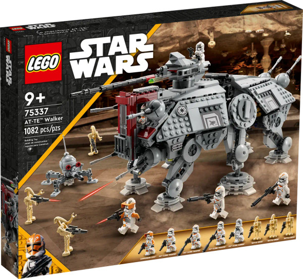 OakridgeStores.com | LEGO Star Wars AT-TE Walker Building Brick Play Set - 1082 Piece (75337) 673419357579