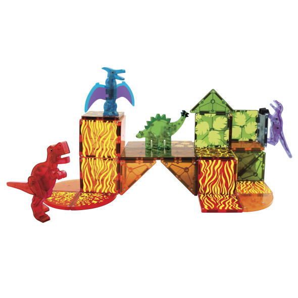 OakridgeStores.com | MAGNA-TILES Dino World - 40 Piece Set (22840)